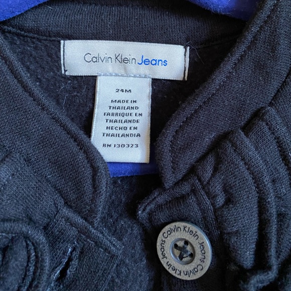 Calvin Klein Ruffle Jacket - Picture 4 of 6